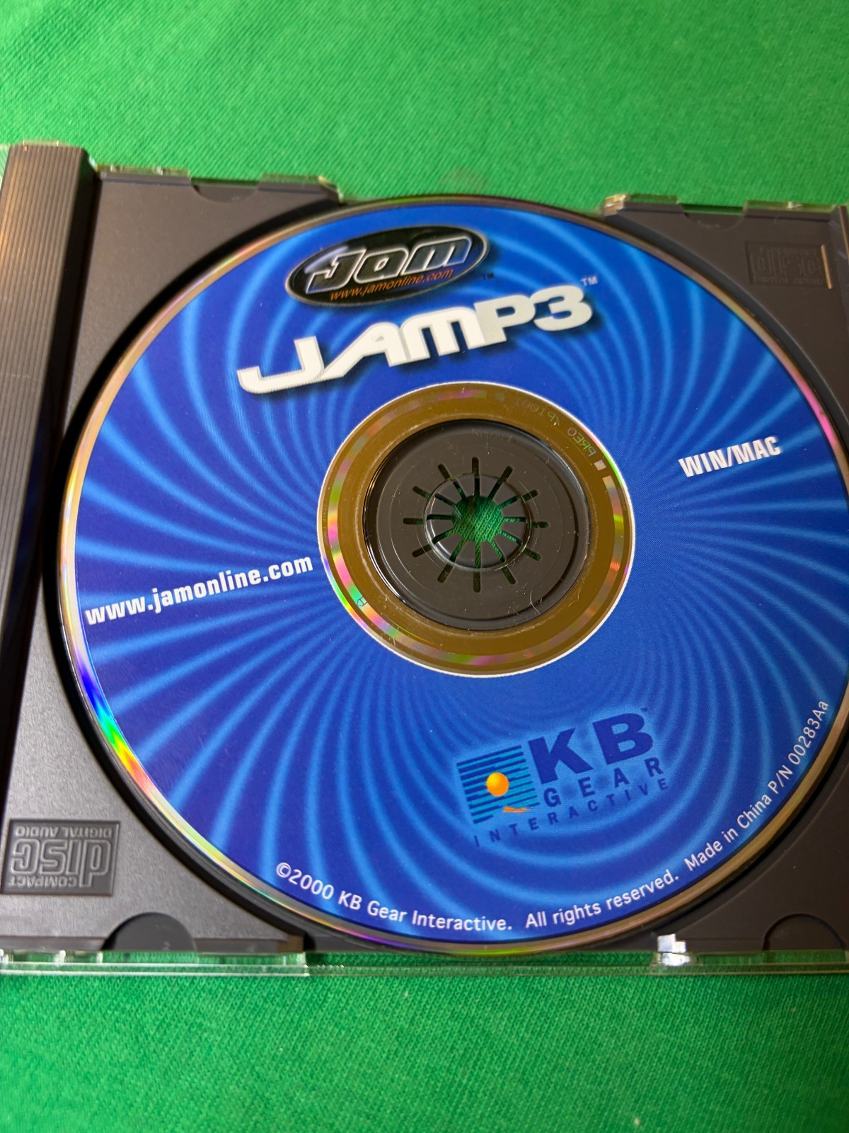 KB Gear Interactive JAMp3 Windows Mac Driver Disc 2000