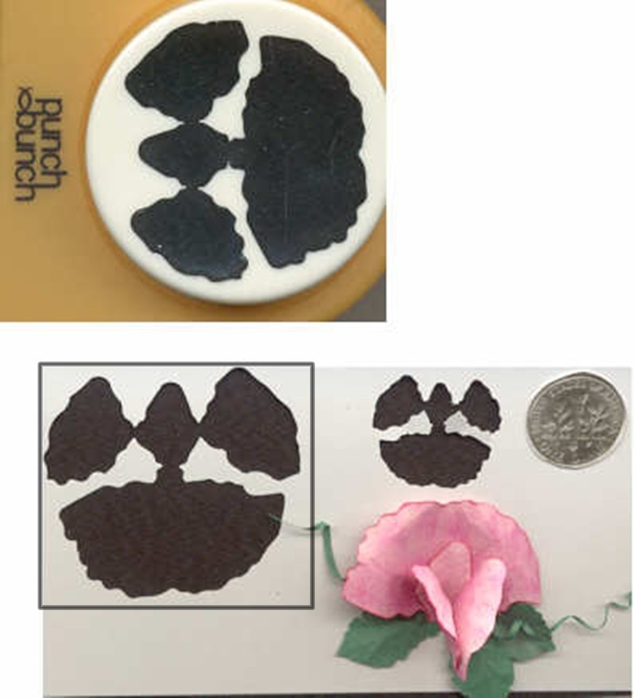 MEGA 1 3/4" Size Sweet Pea Paper Punch by Punch Bunch Scrapbooking-Quilling