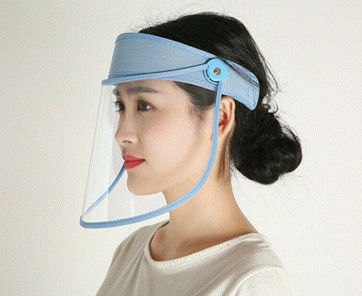 Clear Reusable Face Shield Visor Protection Adjustable Safety Visor Shield US