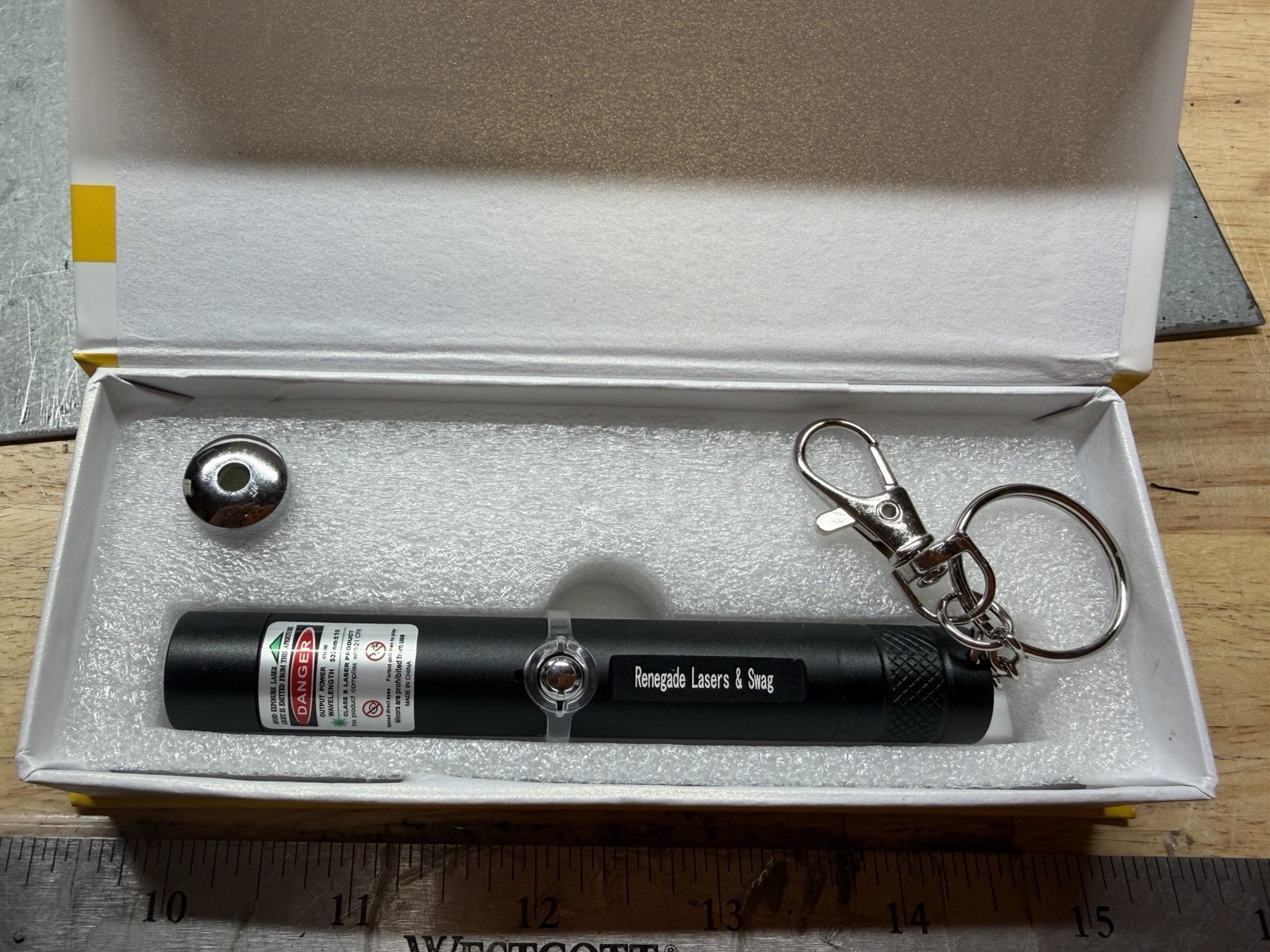 Green Laser Pointer Pen Light Astronomy Beam Rechargeable Lazer