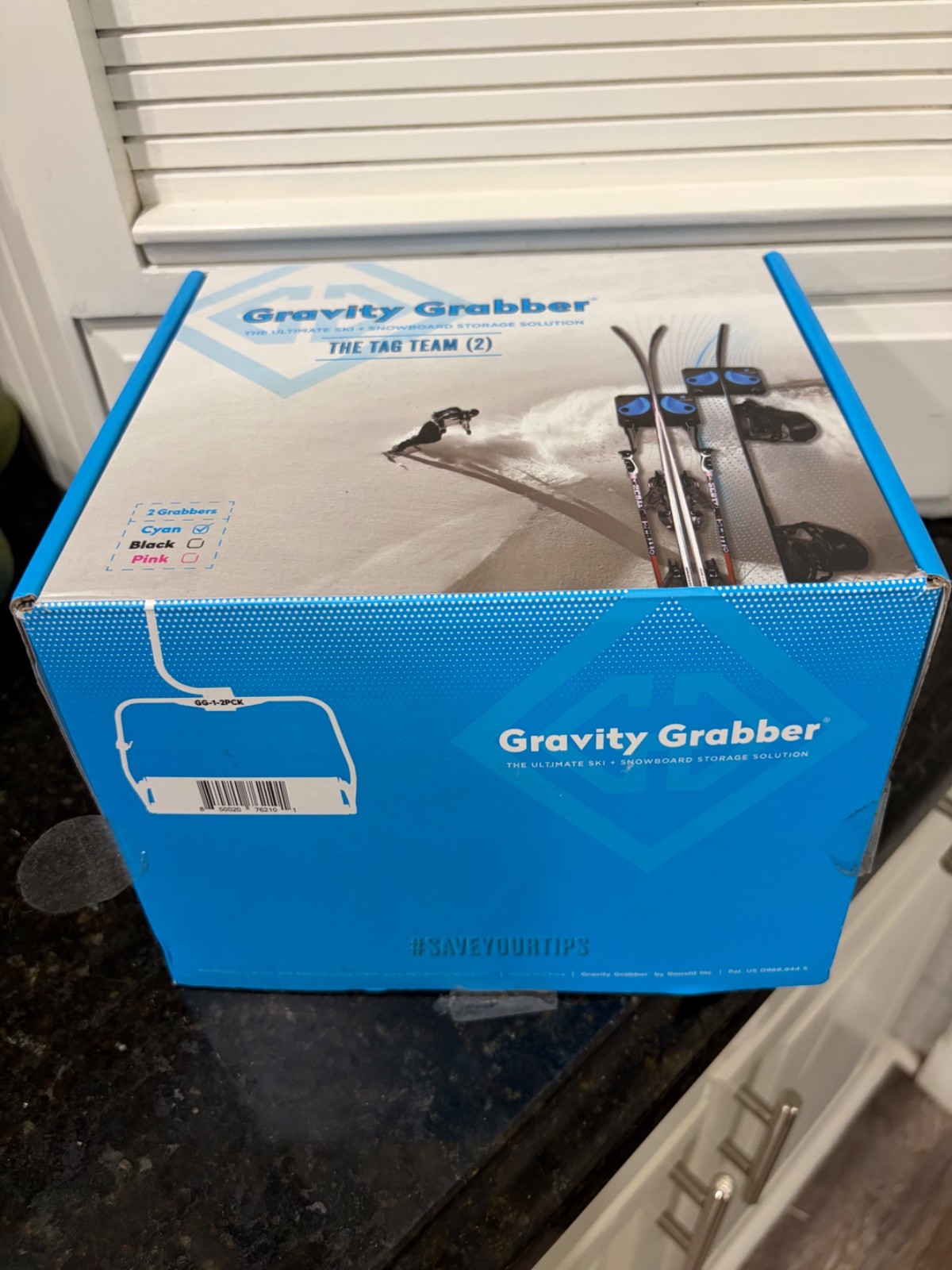Gravity Grabber® THE ULTIMATE SKI + SNOWBOARD STORAGE SOLUTION