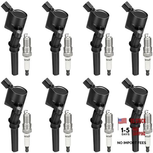 Ignition Coil Pack DG508 and Iridium 8Set-Ignition Coil DG508+Spark Plug SP493