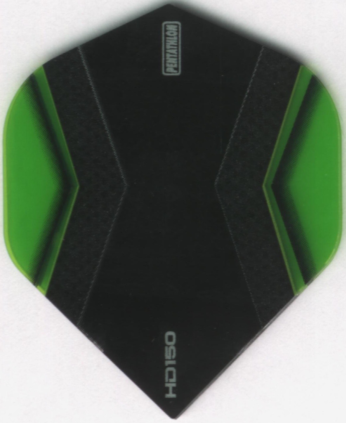 Green PENTATHLON HD150 "X-WING" Dart Flights: 3 per set