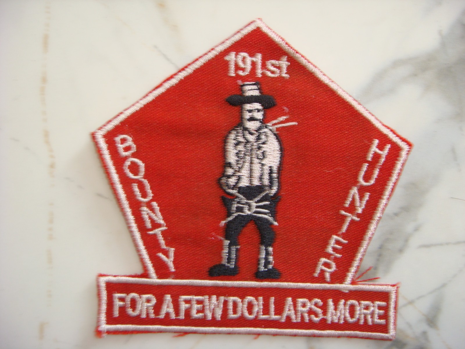 US 191st ASSAULT HELICOPTER Co. BOUNTY HUNTER,  VIETNAM WAR PATCH