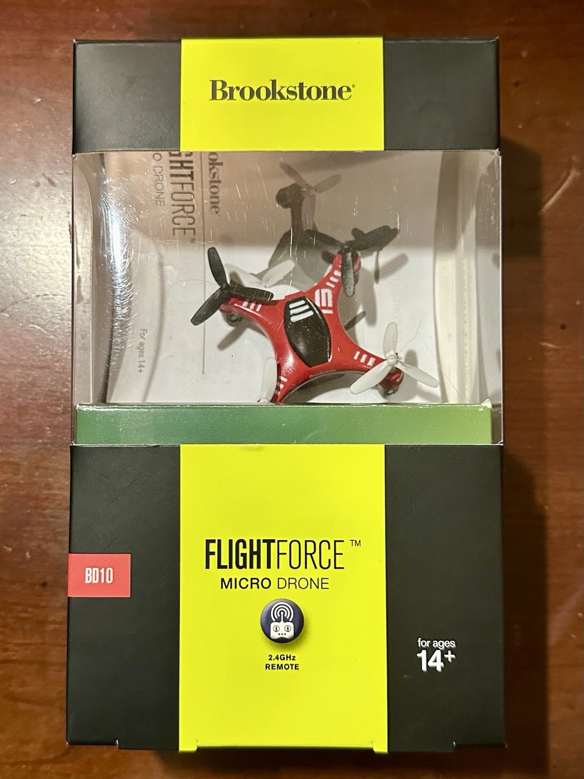 Brookstone Flightforce BD10 2.4ghz Micro Drone - NEW In Box