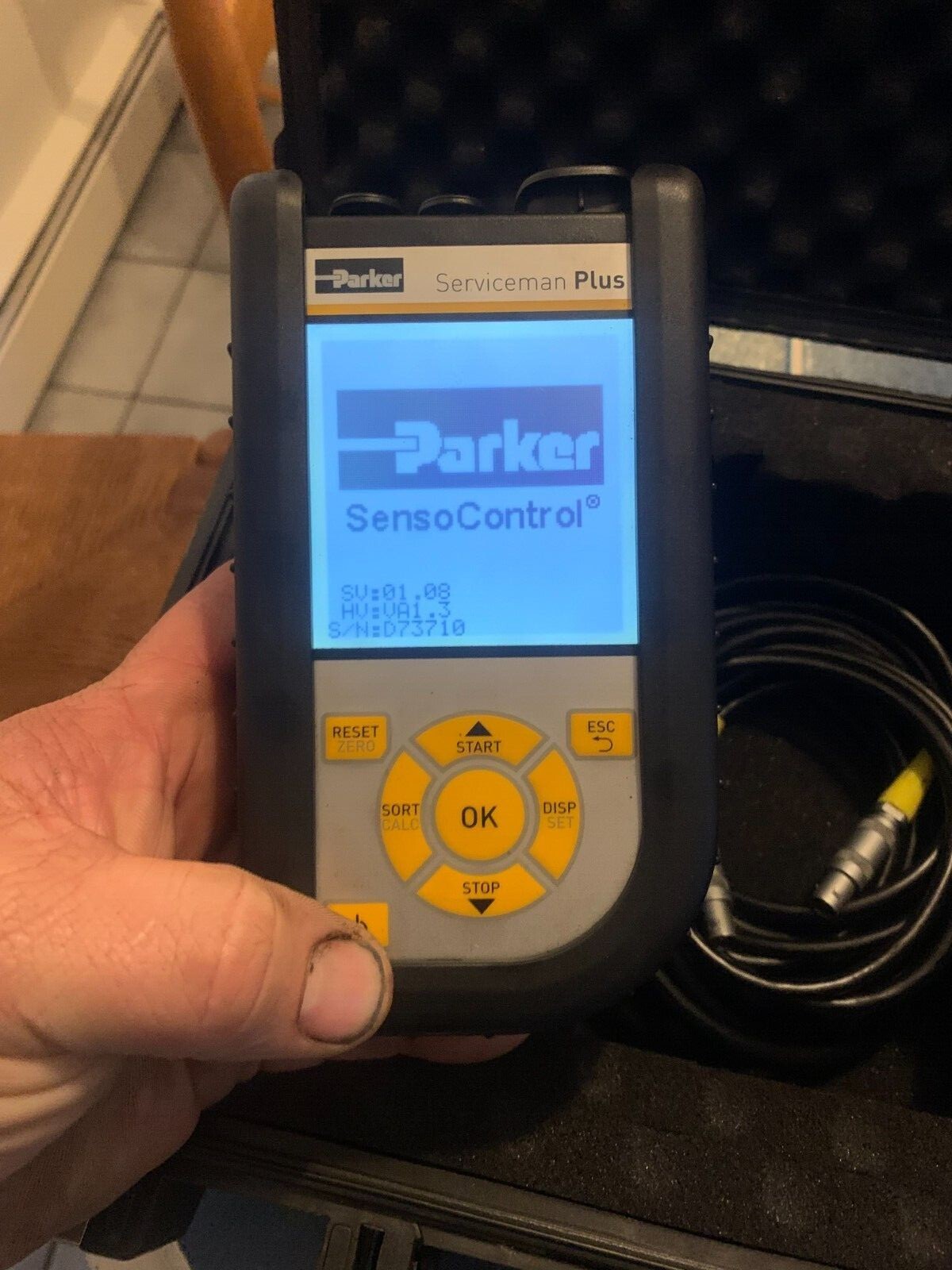 parker sensocontrol serviceman plus