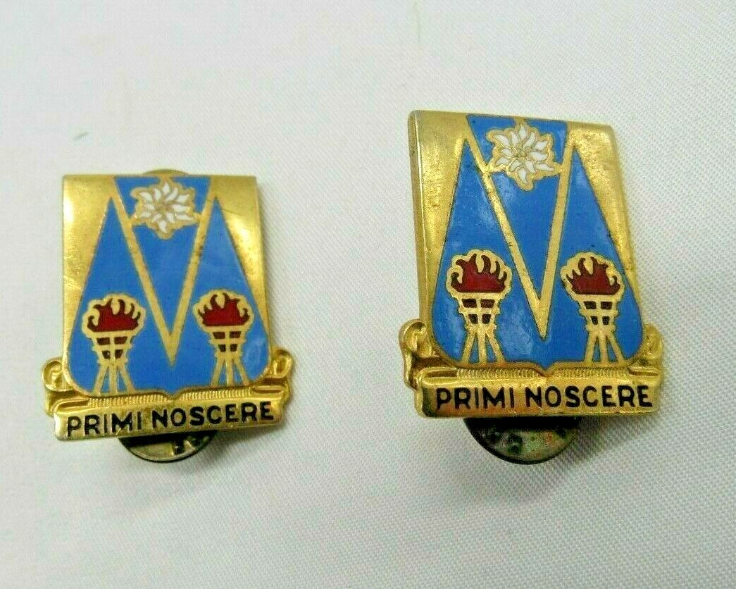 WW2 303rd Military Intelligence Battalion Distinctive Unit Insigia Pin free ship