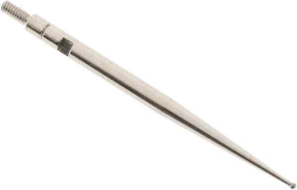 SPI 0.8mm Ball Diam, Carbide, Ball Test Indicator Contact Point 1.45" Contact...