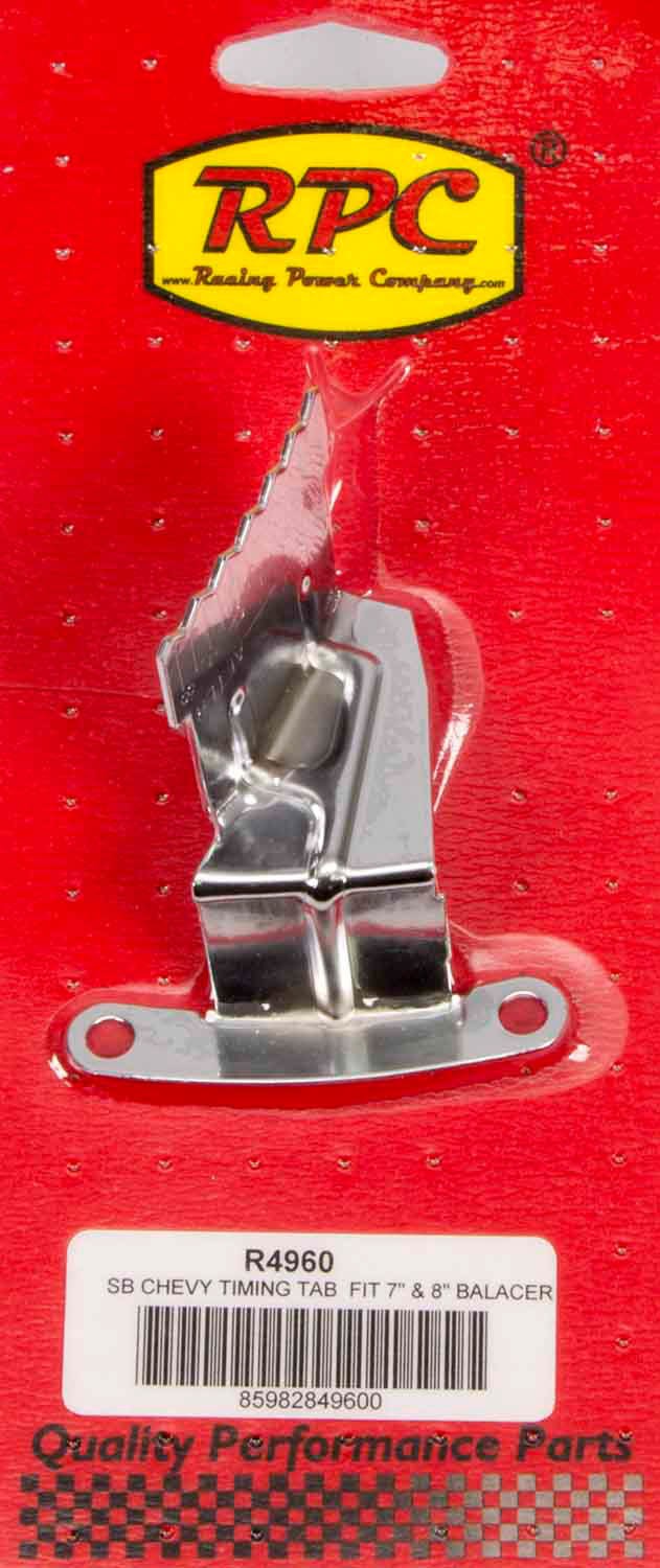Racing Power for Small Block Chevy SBC Steel Timing Tab R4960