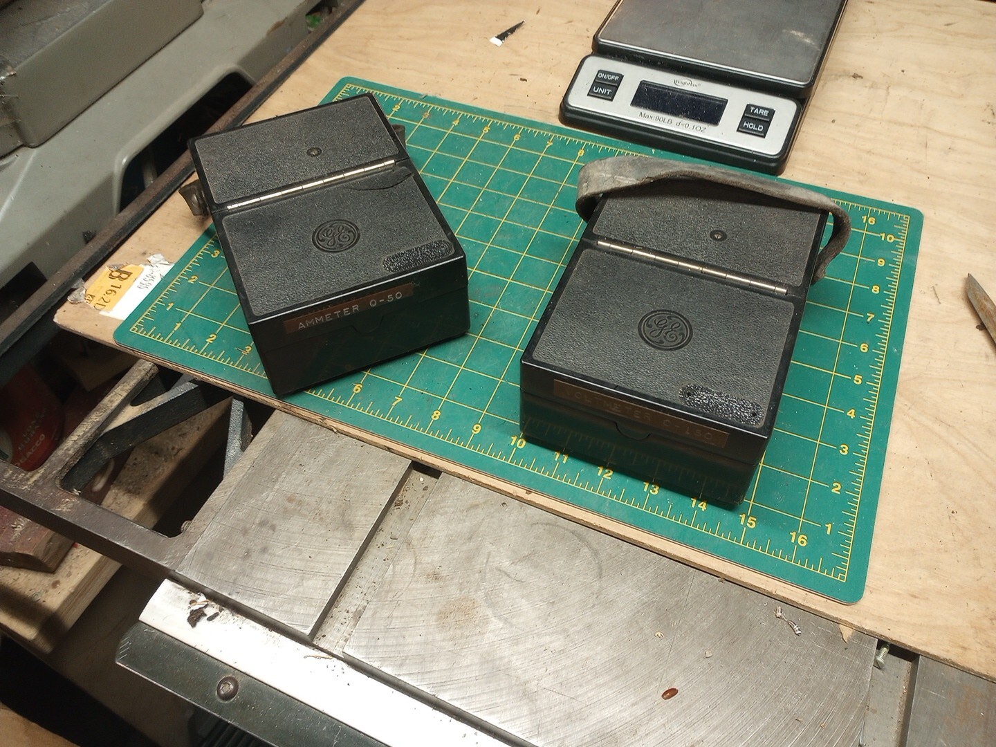 2 Vintage Ge Test Meters