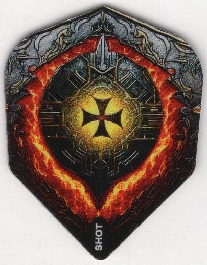 FUTURE KNIGHTS "HATCHET" Dart Flights: 3 per set