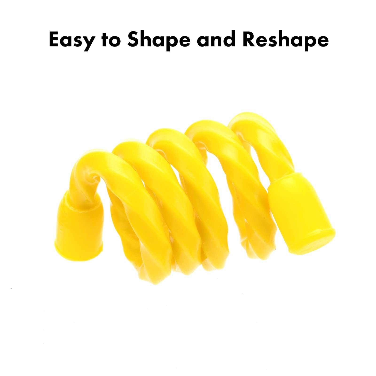 Gesipor 10 PCS 4-Inch Silicone Cable Ties - Reusable 4-Inch（10PCS), Multi
