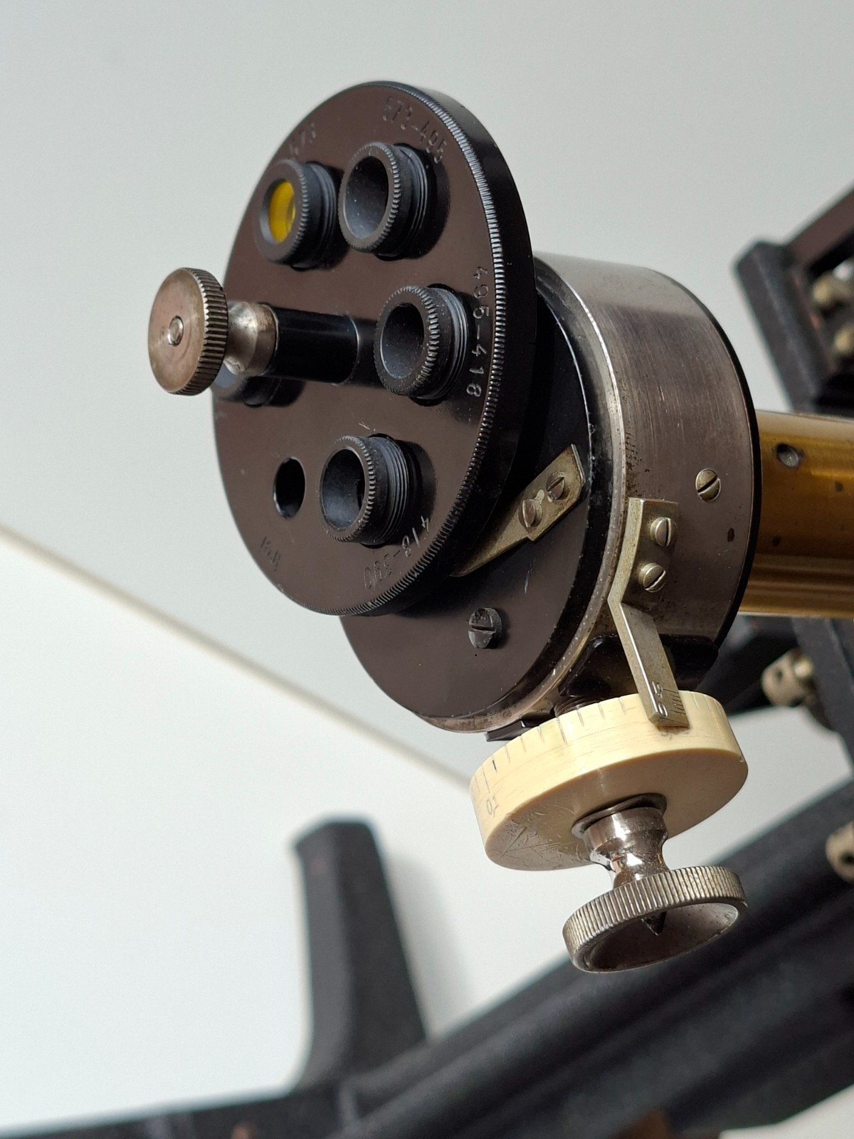 antique microscope / Optical Instrument – Spectrometer- Schmidt & Haensch