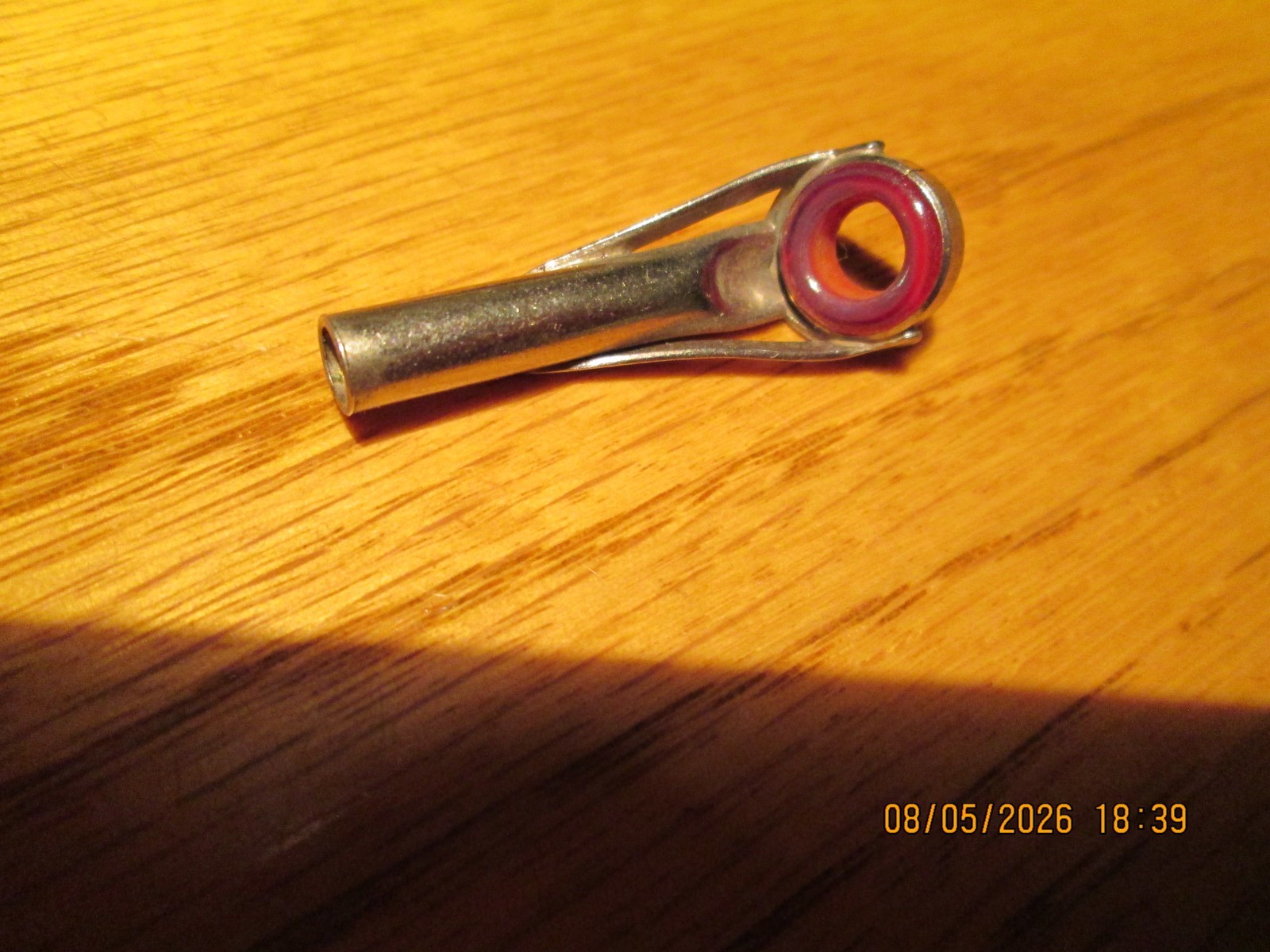 Vintage Red Agate Tip Top guides for Bamboo Rods.  NOS