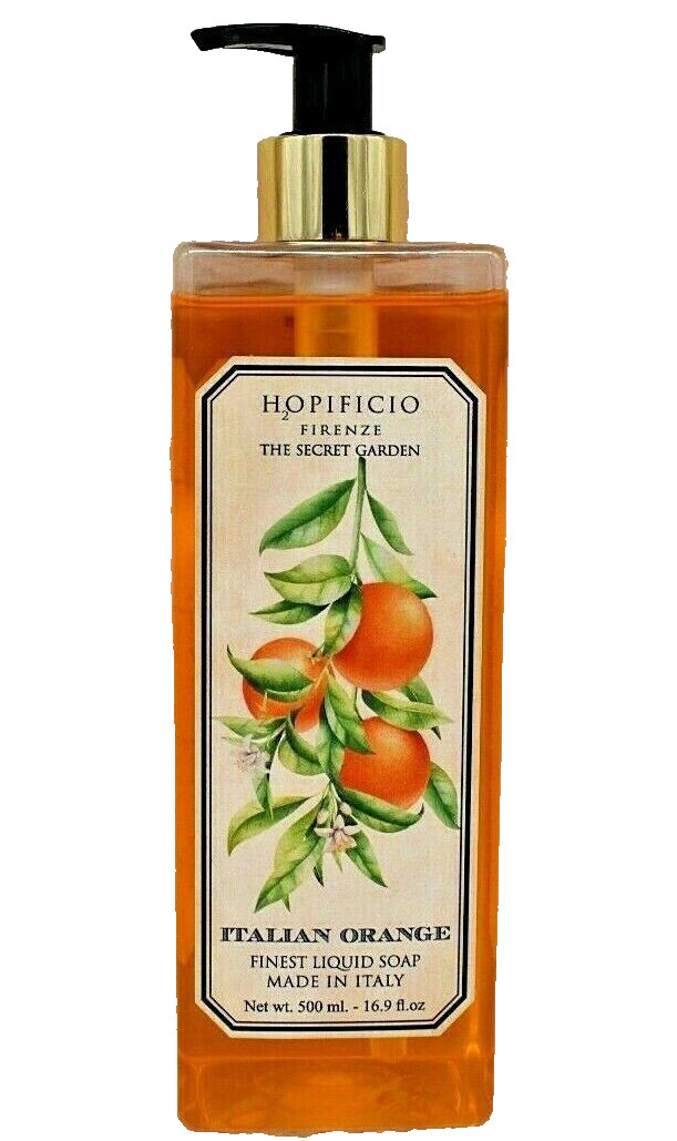 HOPIFICIO Firenze The Secret Garden Italian Orange Finest Liquid Soap