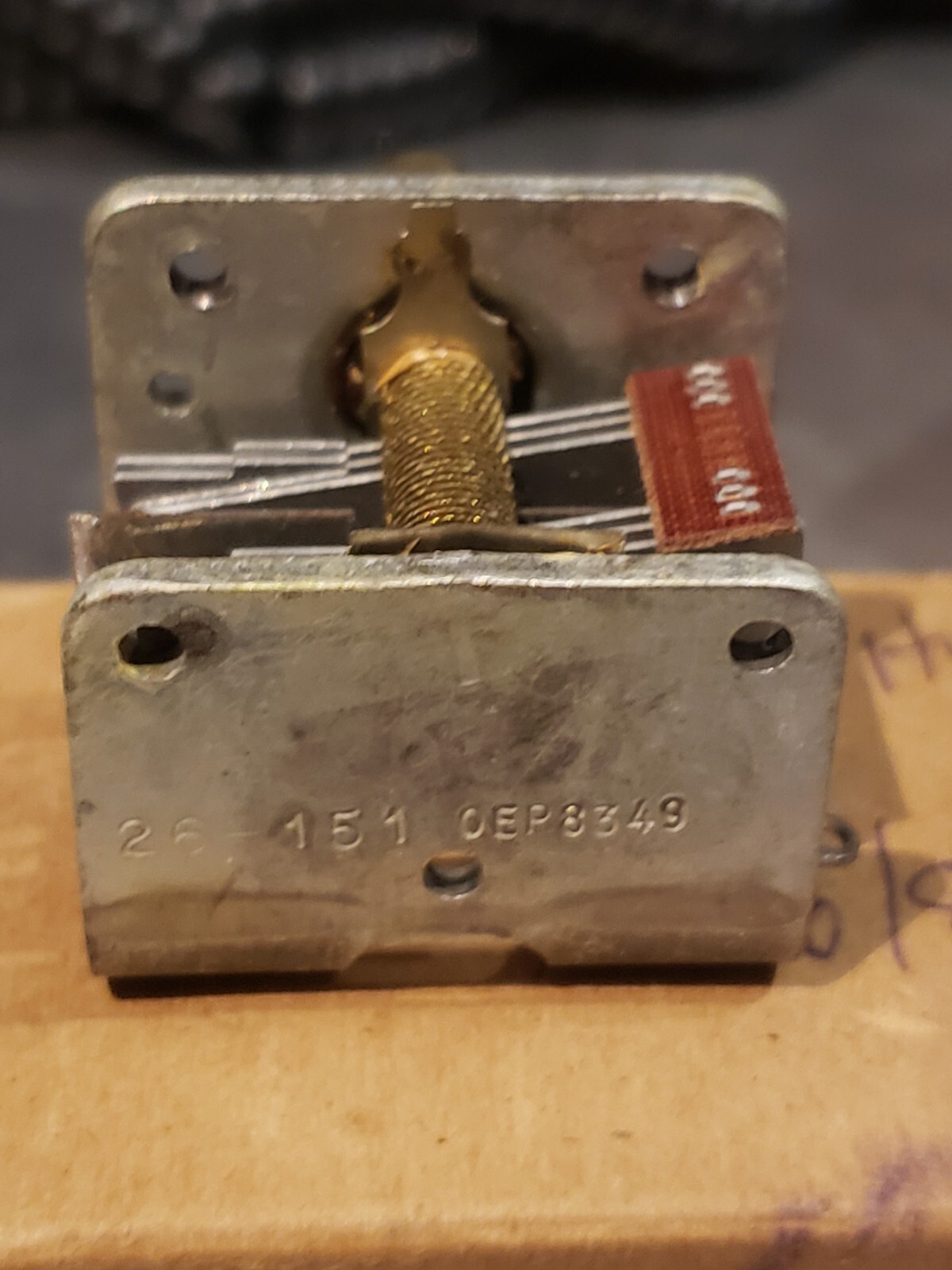 One New Heathkit Preselector Air Variable Capacitor #26-151 for the HW-8