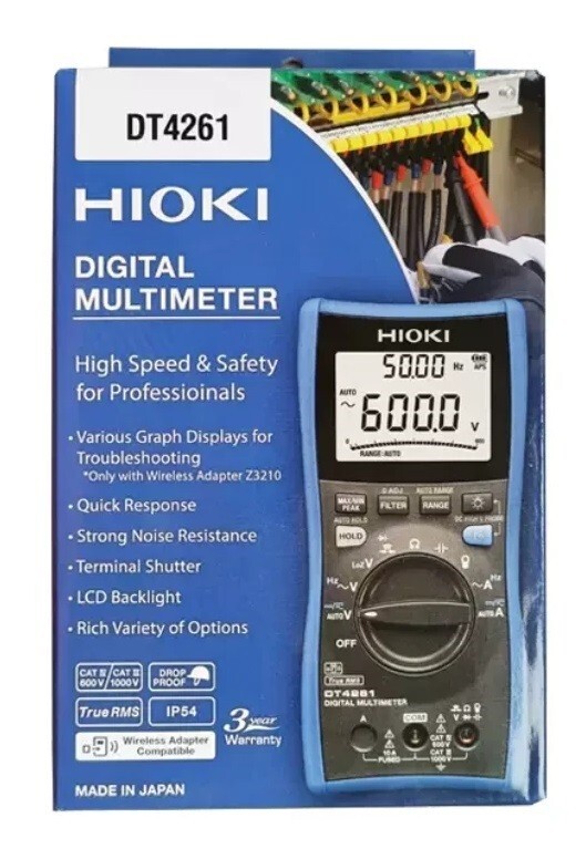 HIOKI DIGITAL MULTIMETER DT4261