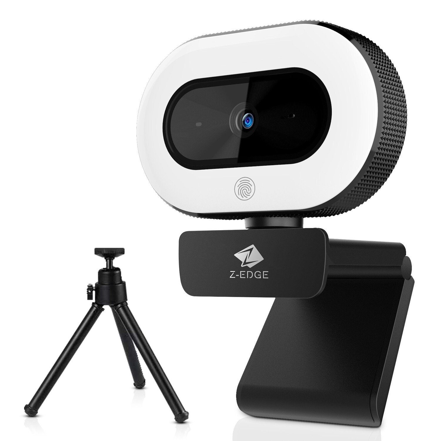 Z-EDGE ZW560D 1080P Auto Focus Webcam for PC, with Tripod, Full Directional MIC