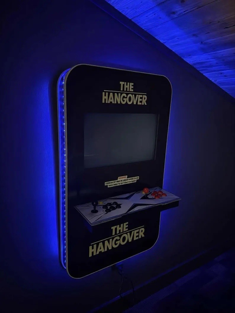 Custom Wall Mounted Arcade Unit