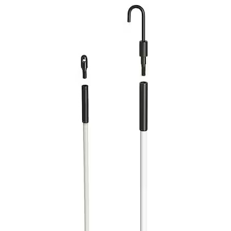 Ideal 31-633 Cable Pulling Fishing Pole, 3/16 In, 30 Ft