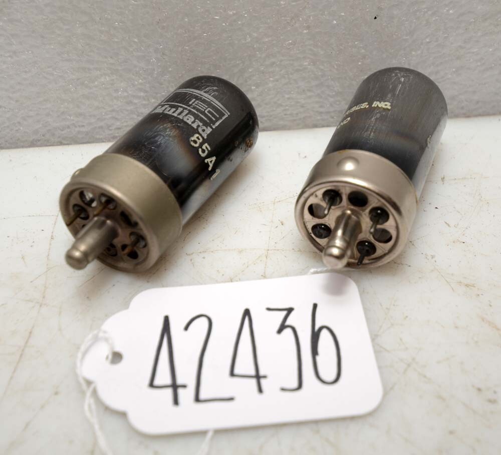 2 Mullard 85a1 Tubes (Inv.42436)