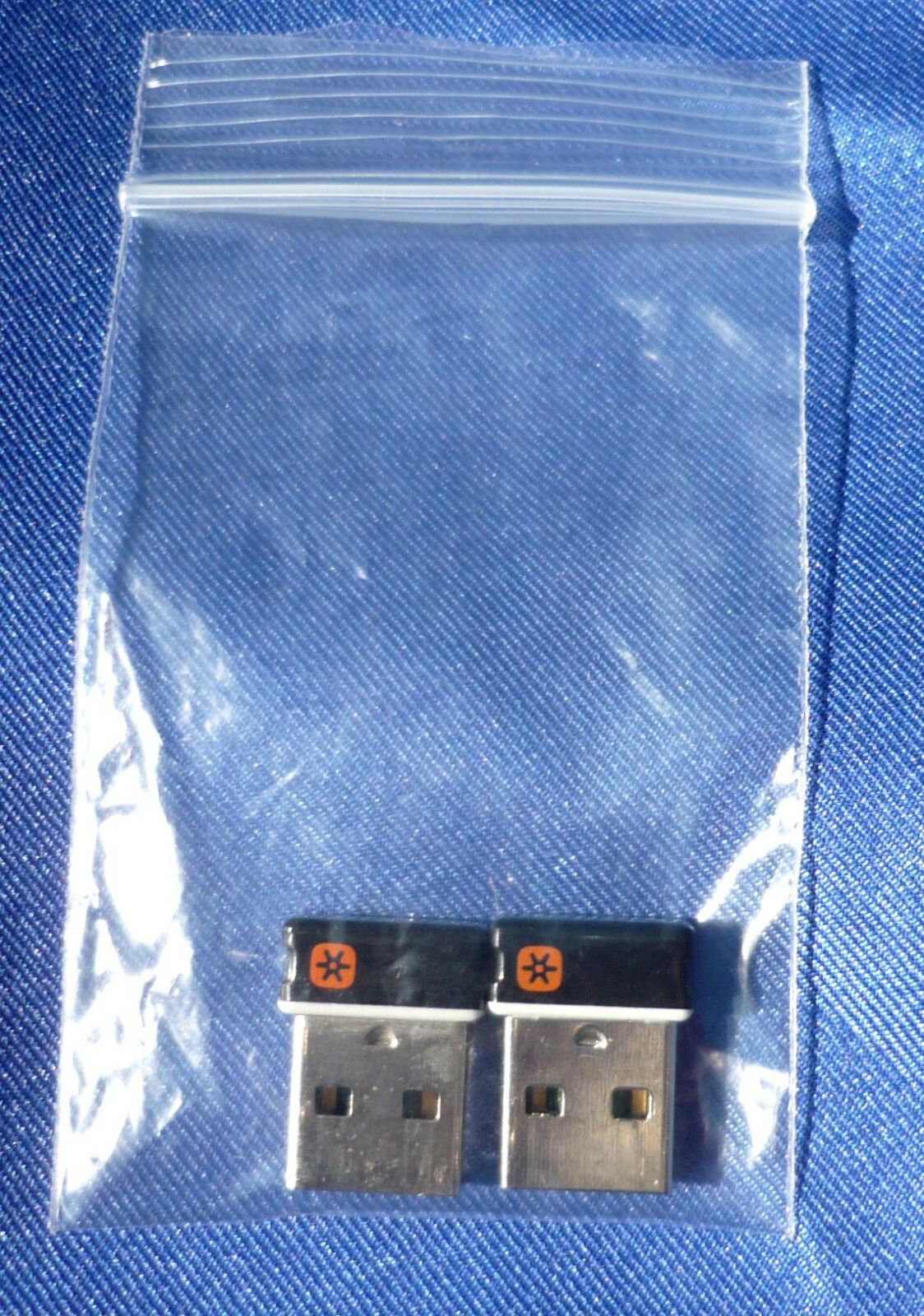 LOT OF 2 LOGITECH C-U0007 Unifying Receiver USB Dongle Mouse Keyboard VG Cond