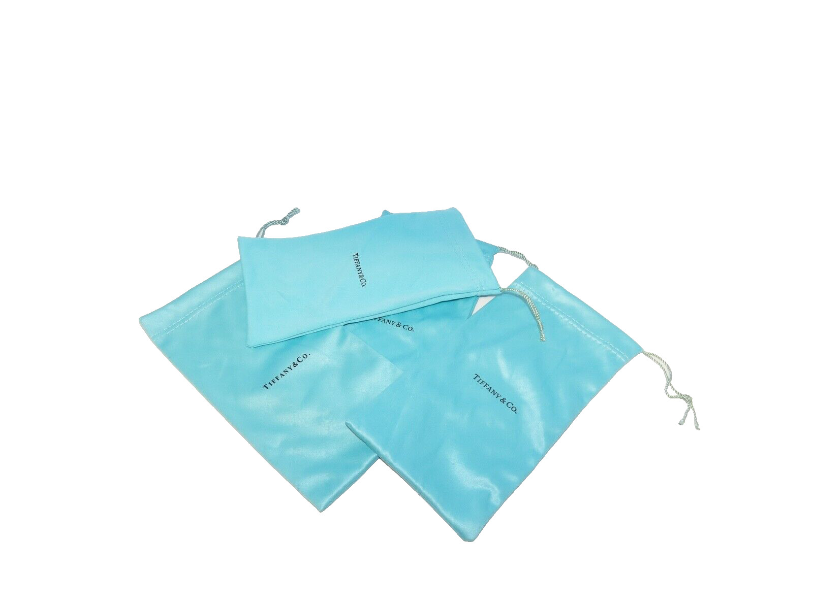 Tiffany & CO  Authentic Sunglasses Eyeglasses  Drawstring Pouch Soft case