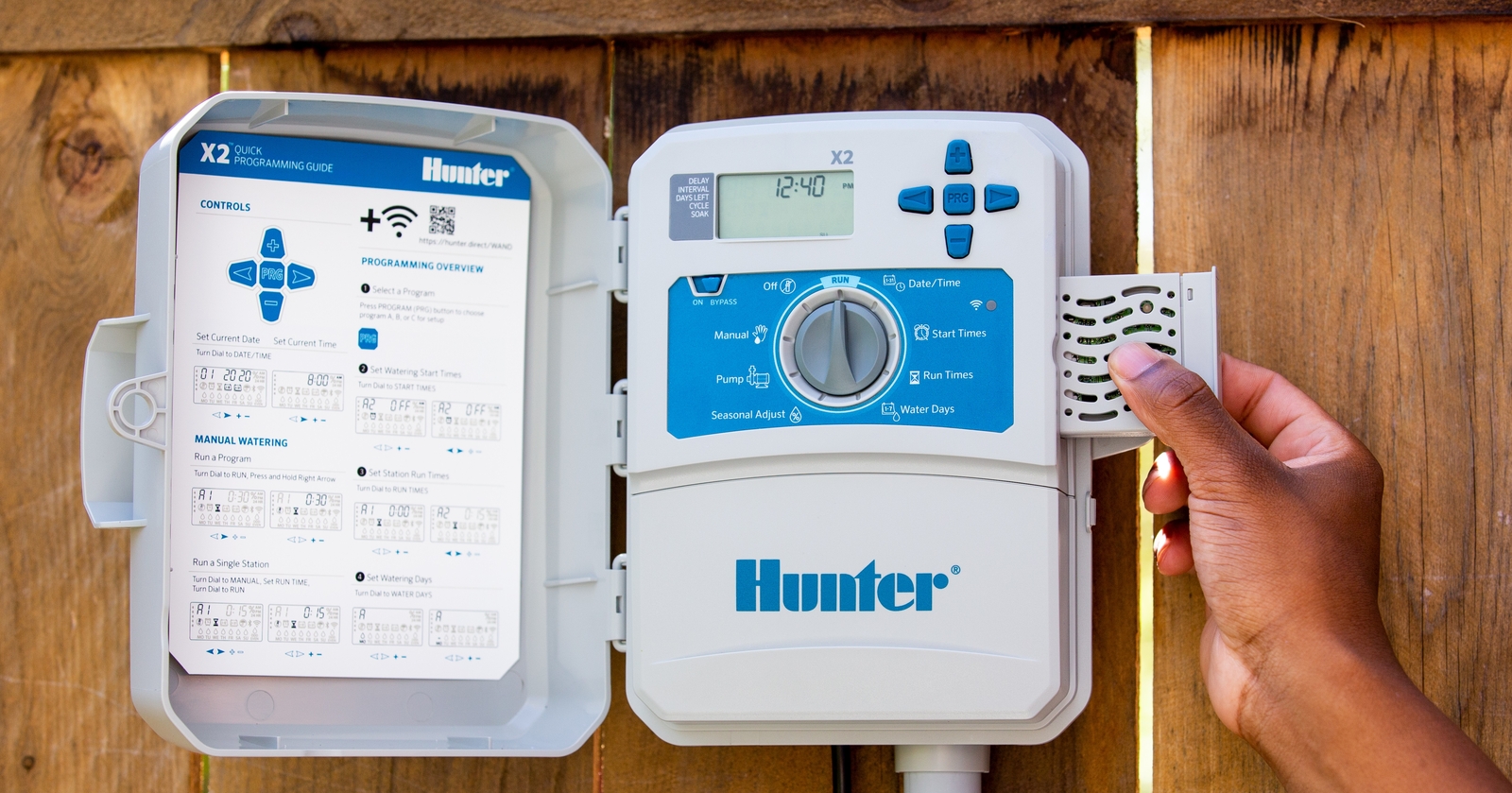 Hunter Hydrawise X2-800 8 Zone Controller & WAND Wifi Module Apple Android App