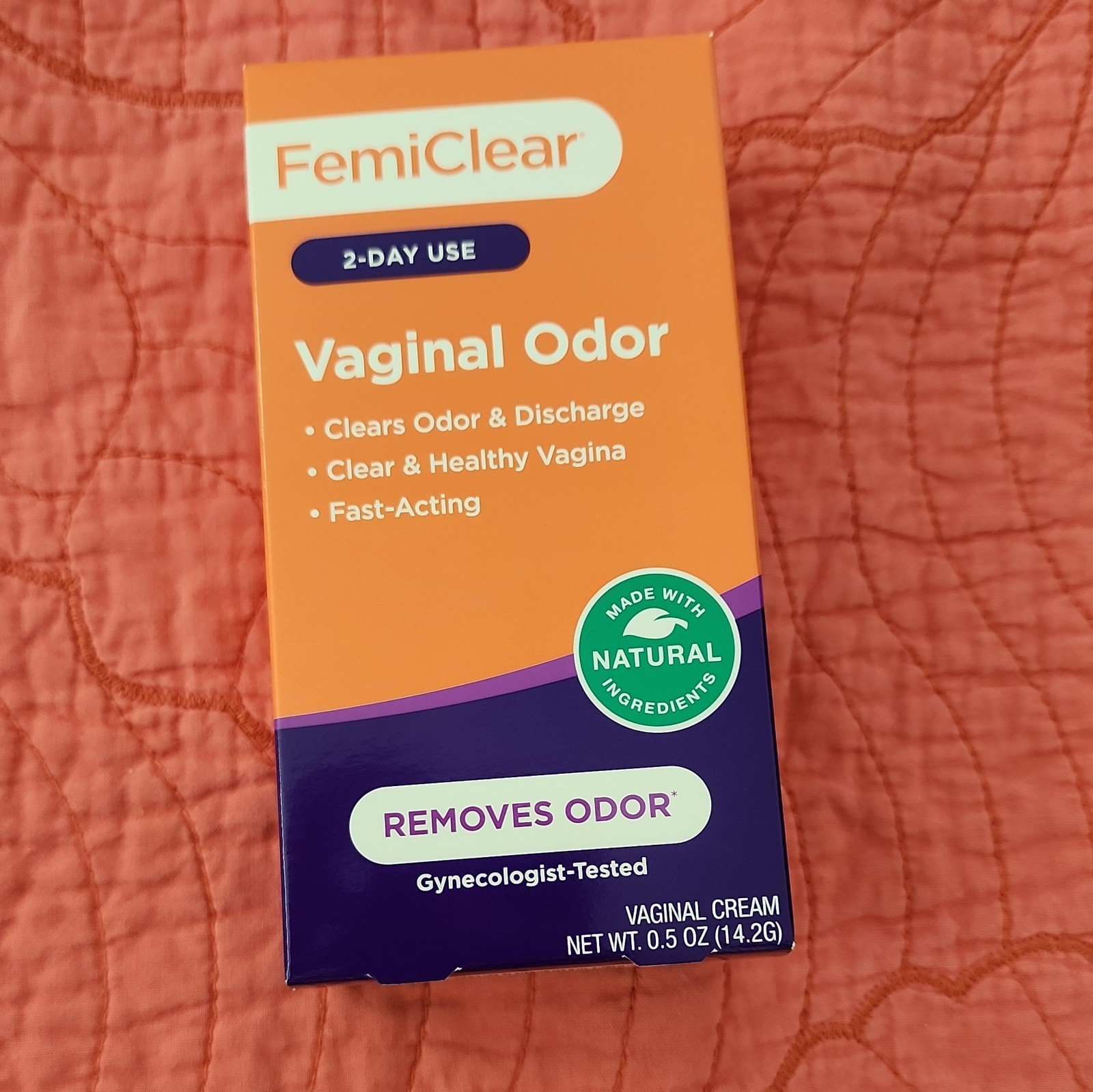 FemiClear 2-Day Use Vaginal Odor Cream with Applicators - 0.5 oz