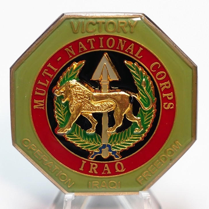 [122] Multi-National Corps Iraq Operation Iraqi Freedom Coin