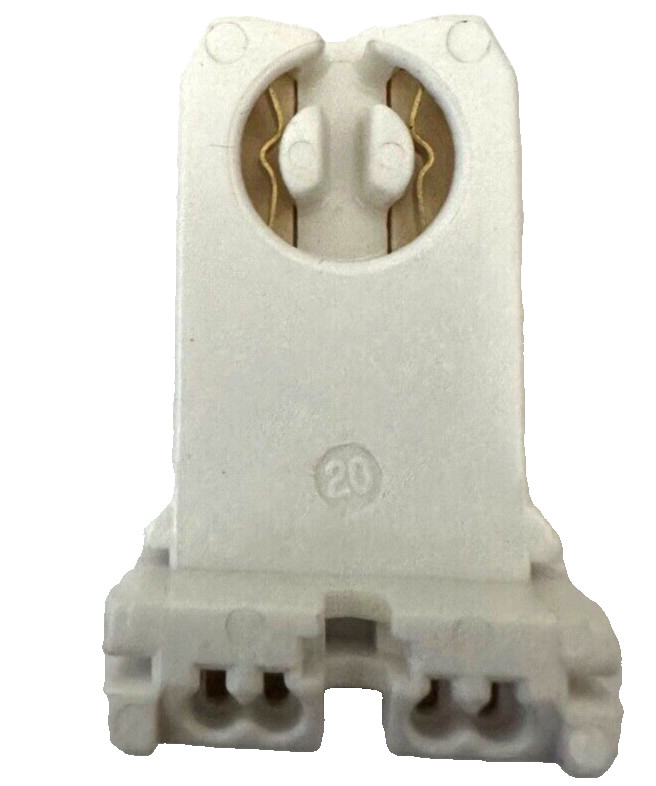 TALL FLUORESCENT/LED TALL SOCKETS T12 T8 LED BI-PIN LAMP HOLDER TOMBSTONE