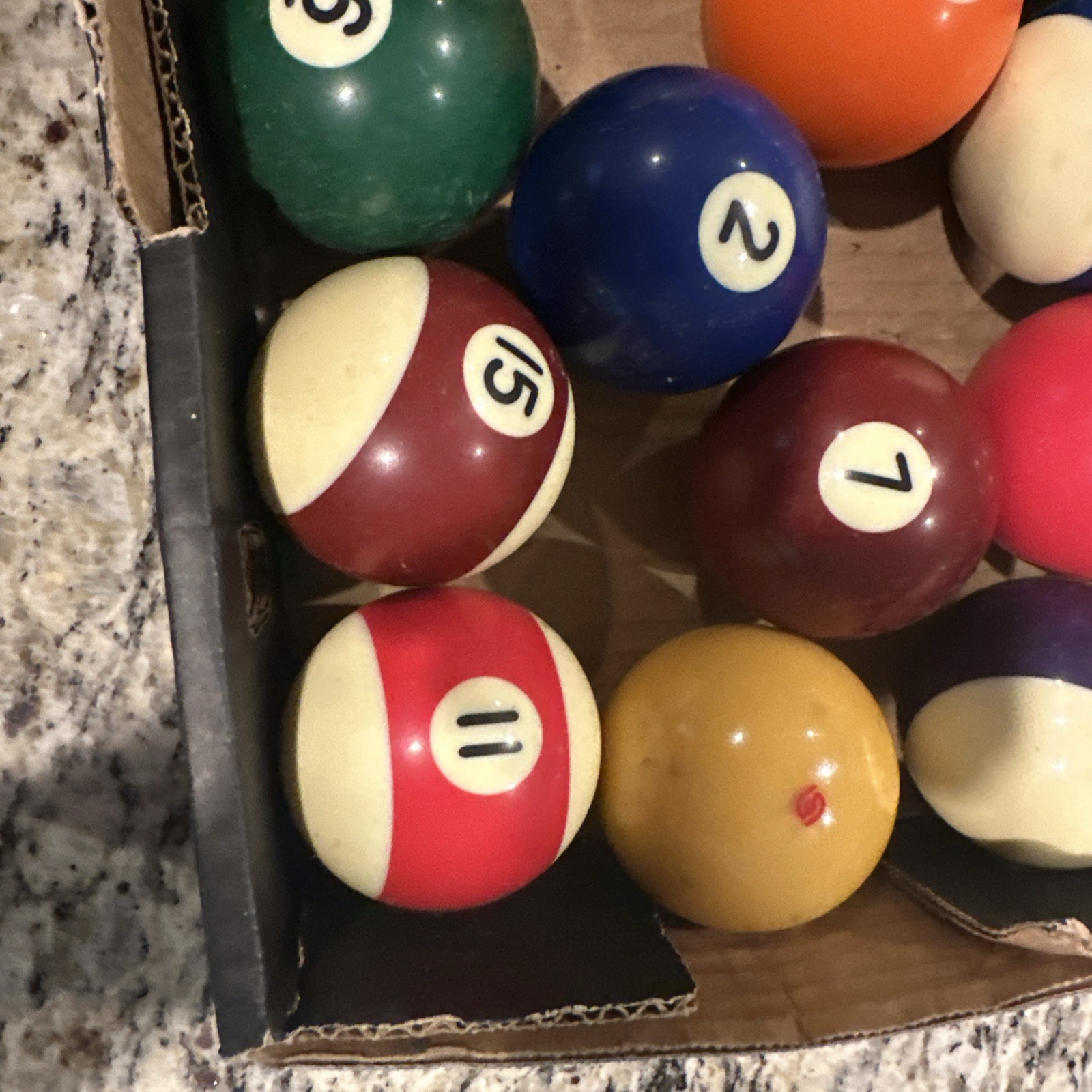 Vintage Aramith Super Pro Billiard Pool Ball Set