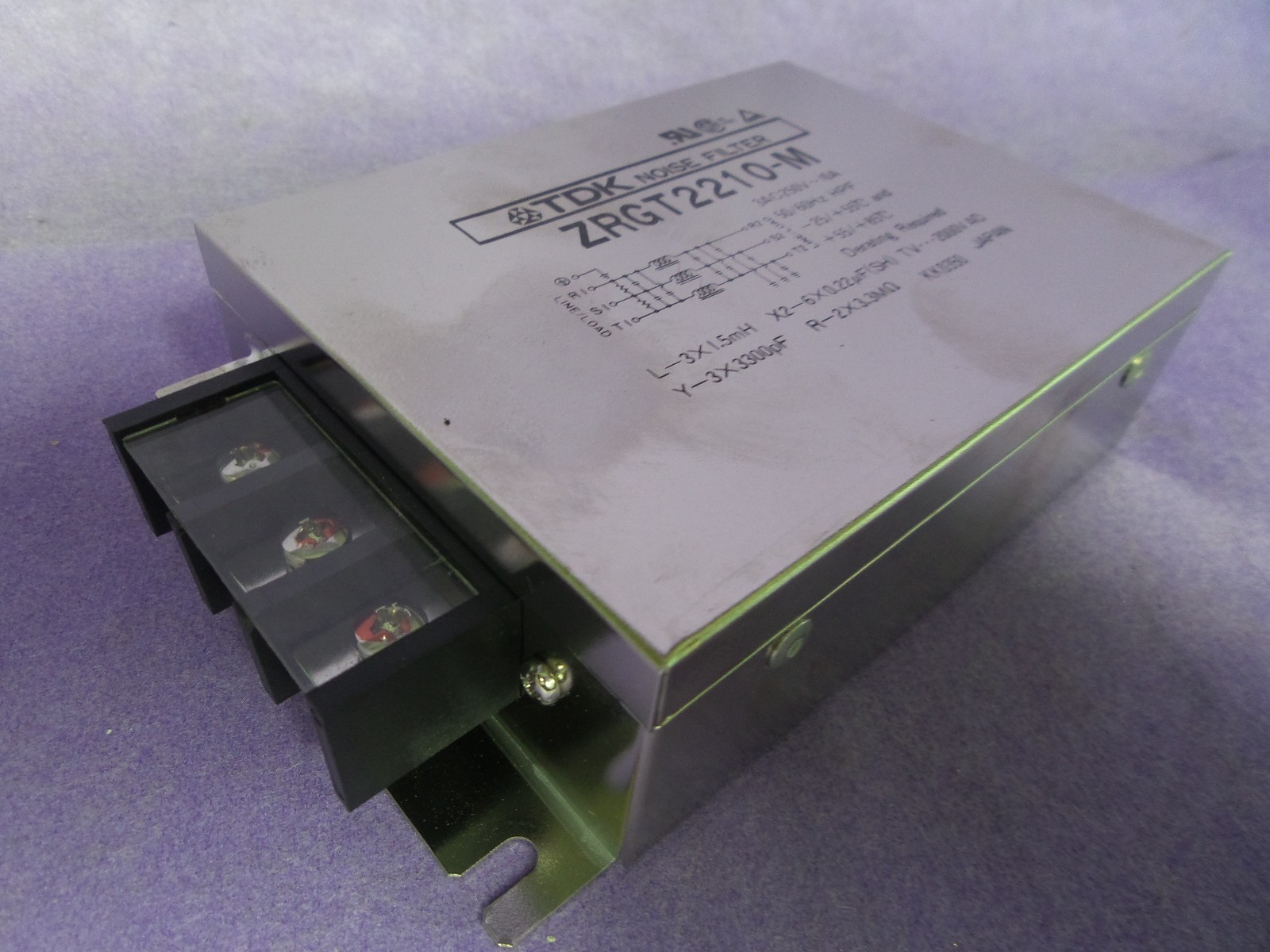 TDK ZRGT2210-M NOISE FILTER, USED