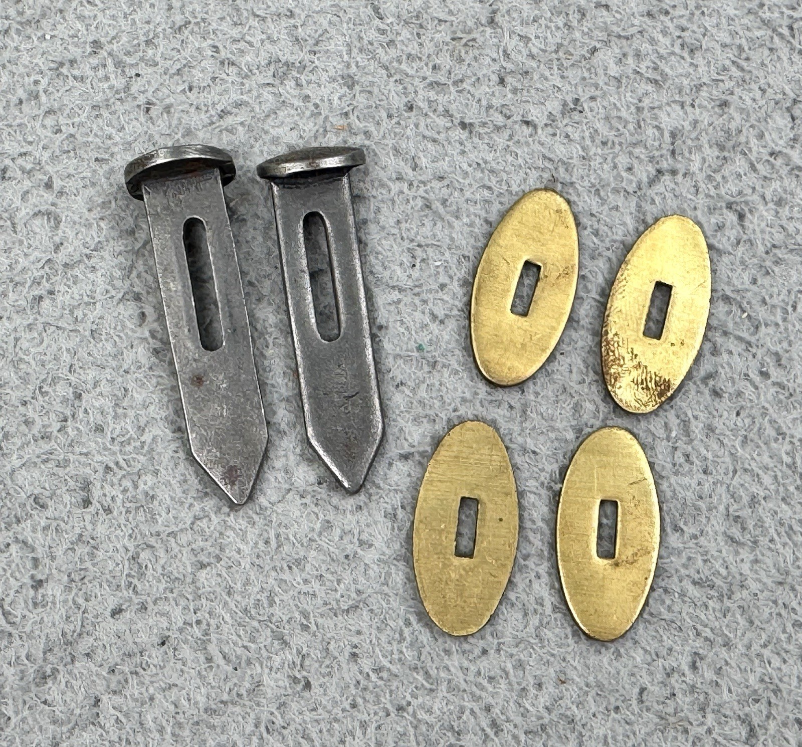 Wedge Plates Muzzleloader Hawken Blackpowder Rifle Flintlock Percussion Italy
