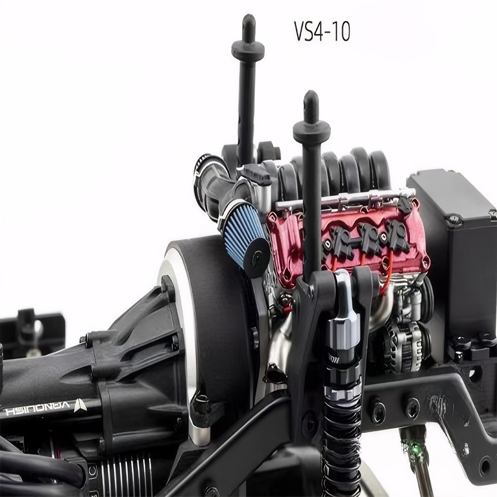 DIY Mini V8 Combustion Engine Model Mechanical Assembly Toy Collectible Gift