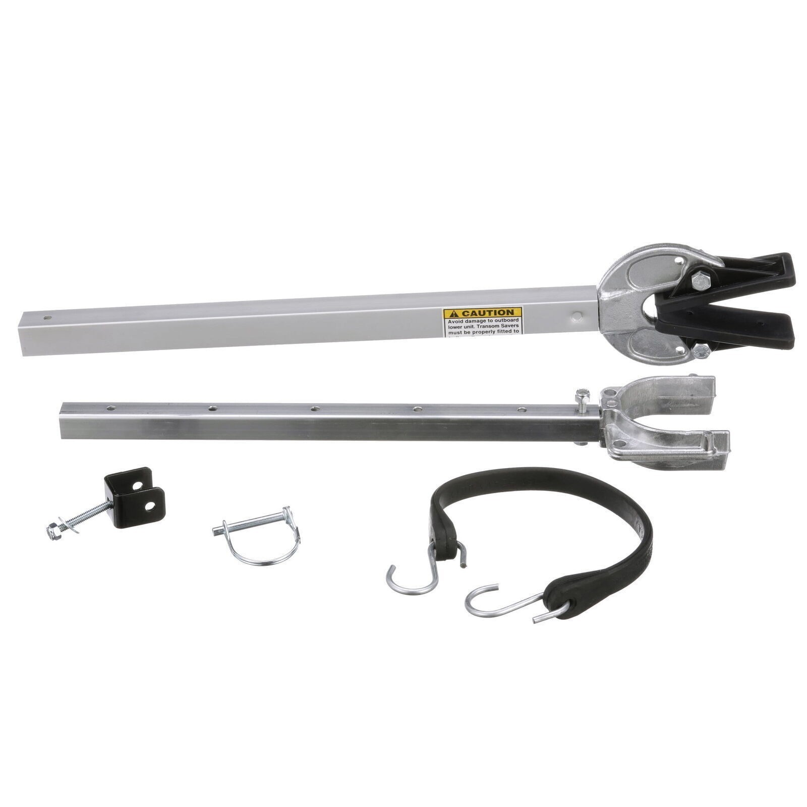 Adjustable Transom Saver,23-35",Composite Head Holds Engine,Roller&Trailer Mount