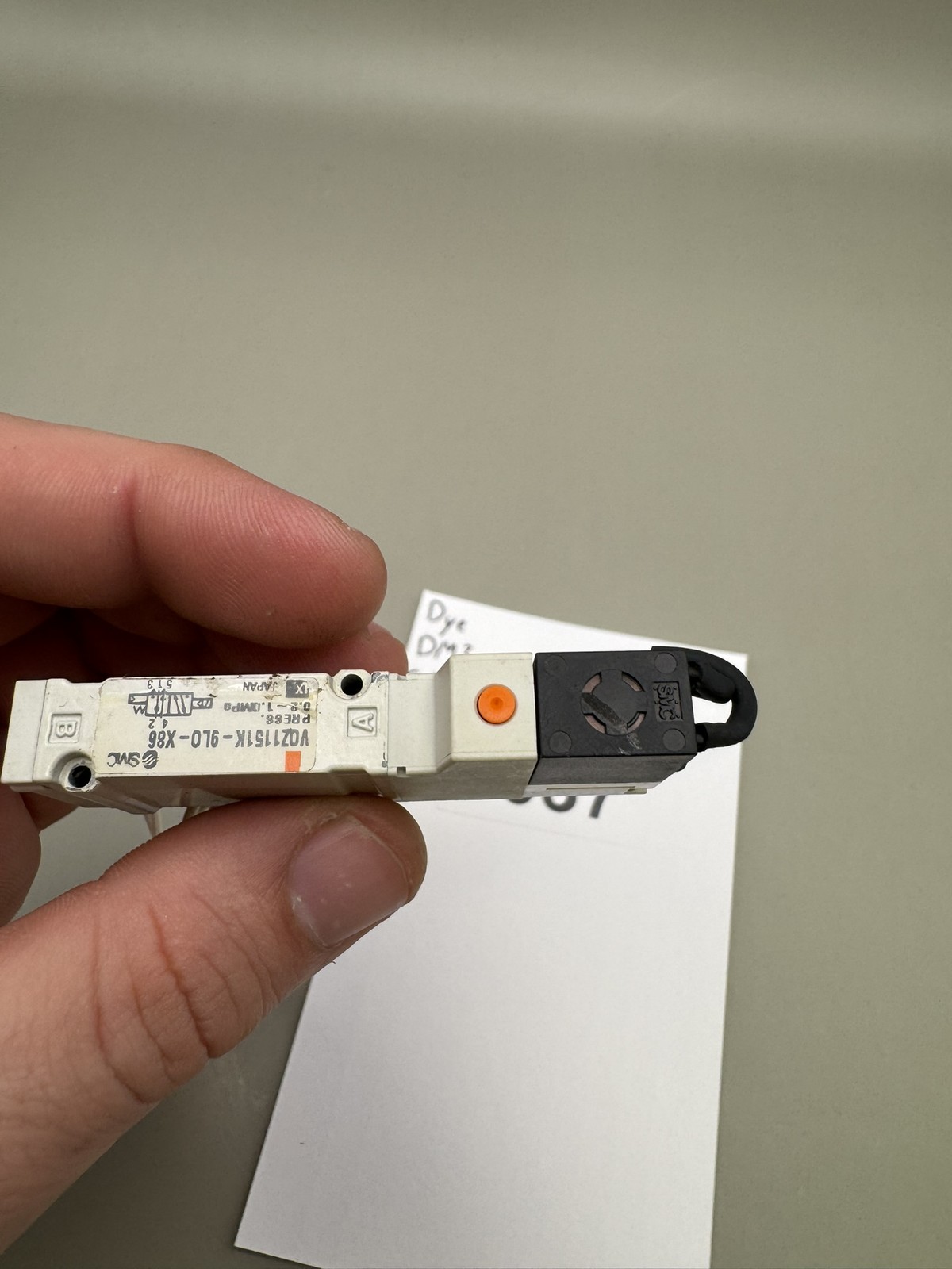 Dye DM3 Solenoid