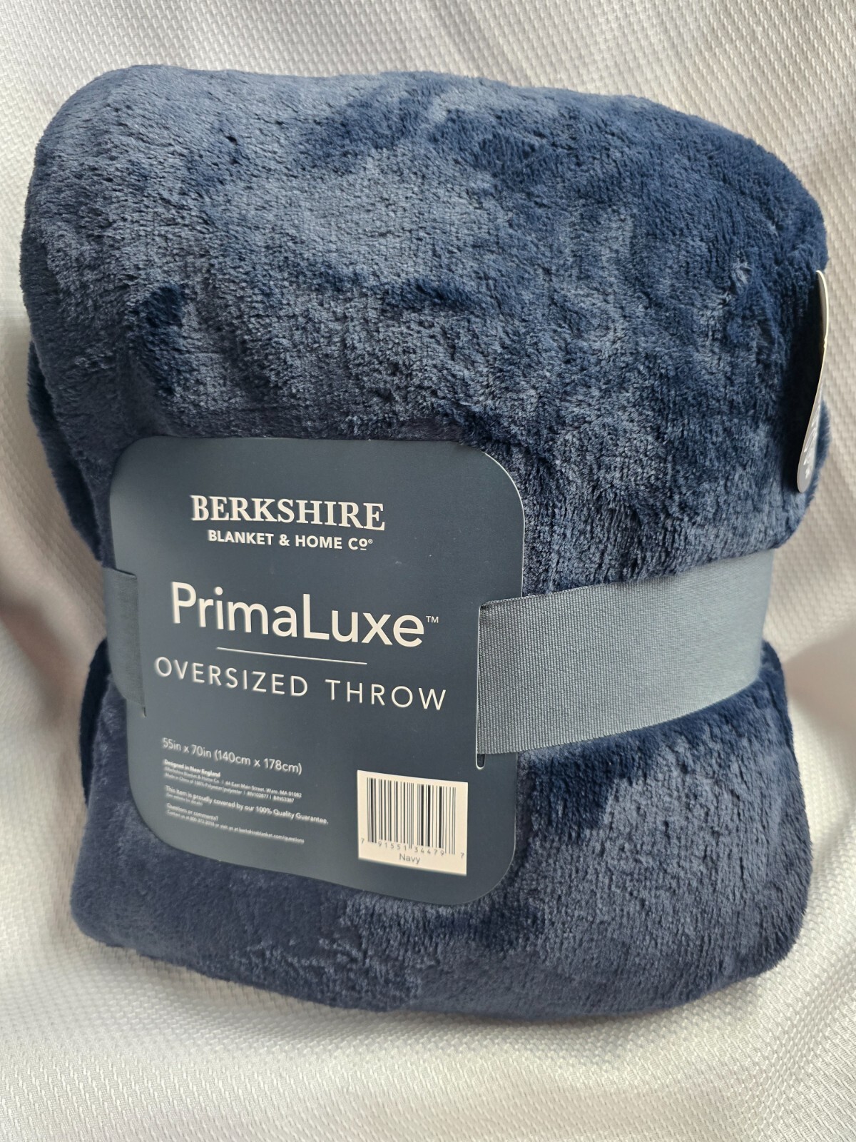 Berkshire PrimaLuxe Oversized Throw 55in X 70in  NEW