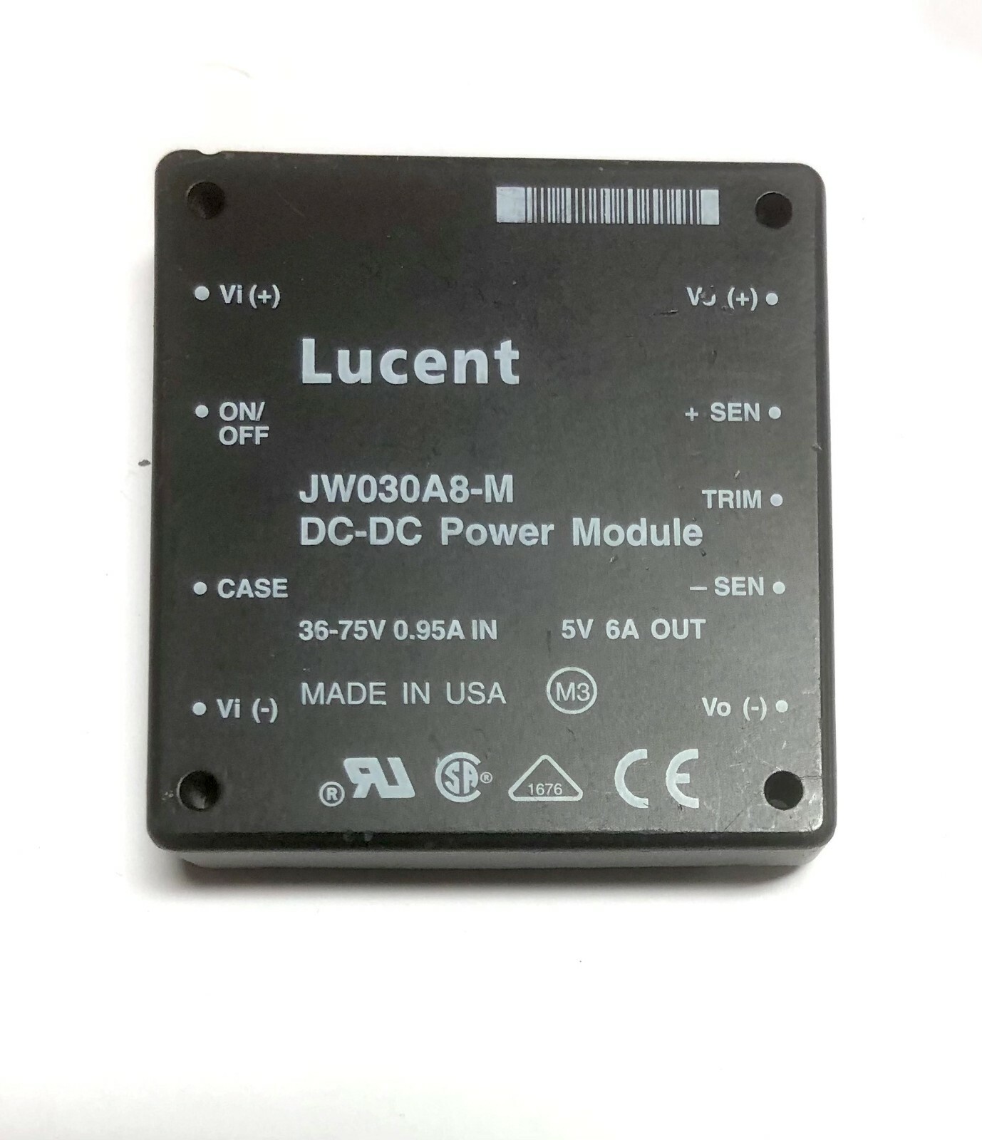 JW030A8-M LUCENT DC-DC POWER MODULE IN:35-75V 0.95A OUT: 5V 6A NEW!~