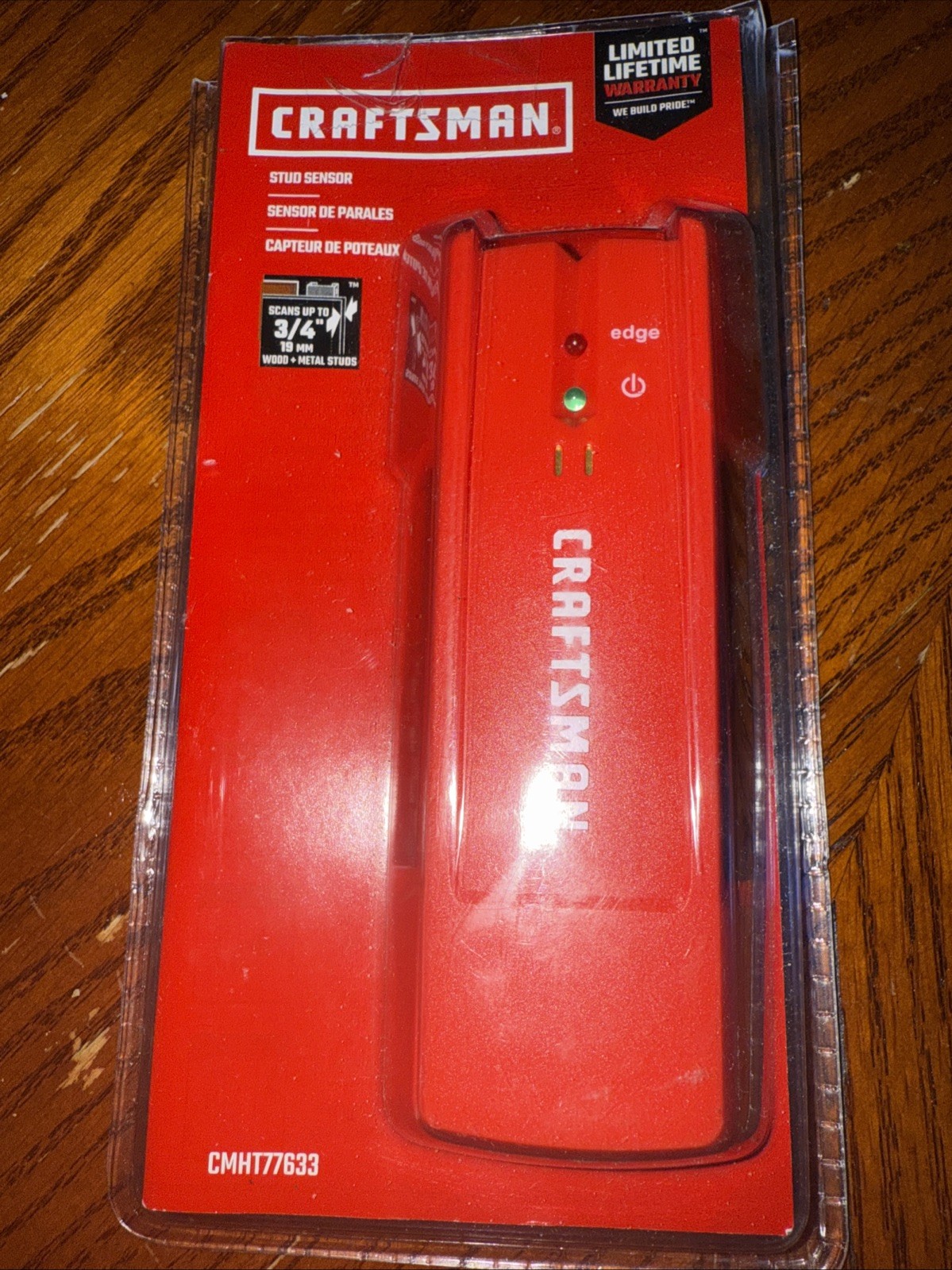 Craftsman Stud Sensor Up to 3/4 Inches Deep (CMHT7633) OPEN BOX