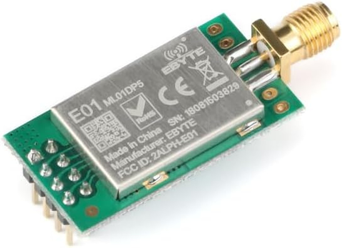 2Pcs E01-ML01DP5 Wireless Transmission Module Nrf24L01P+Pa+Lna 2.4G Wireless Tra
