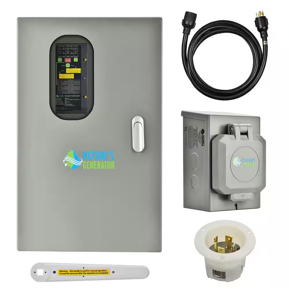 Natures Generator 30A Automatic Generator Transfer Switch