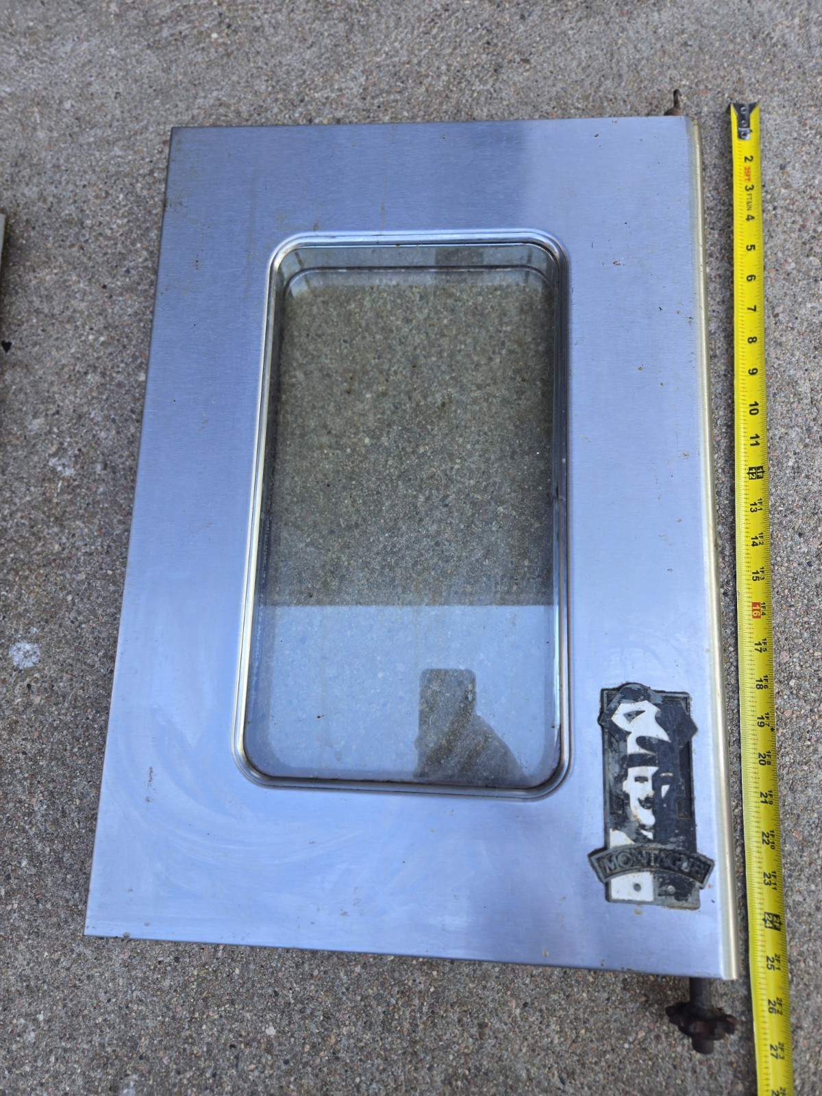 Montague 2-115A/G Natural Gas Oven Right RH Door