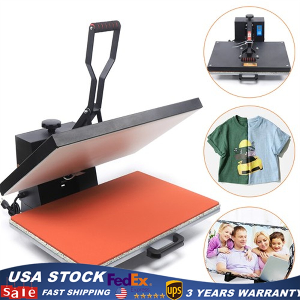 Heat Press Machine 16 x 24 in Sublimation Printer Transfer for DIY T-shirt