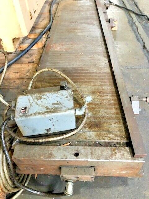 18" x 72" Electromagnetic Standard Pole Chuck with Cutler Hammer Controller