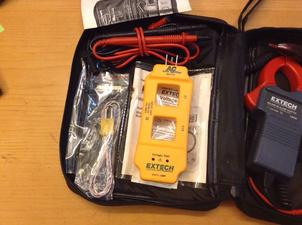 General Purpose Electrical HVAC MultiMeter Test Kit Model TK-34