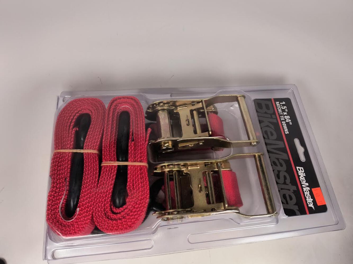 BikeMaster Ratchet Tie Downs - 1.5"x84"