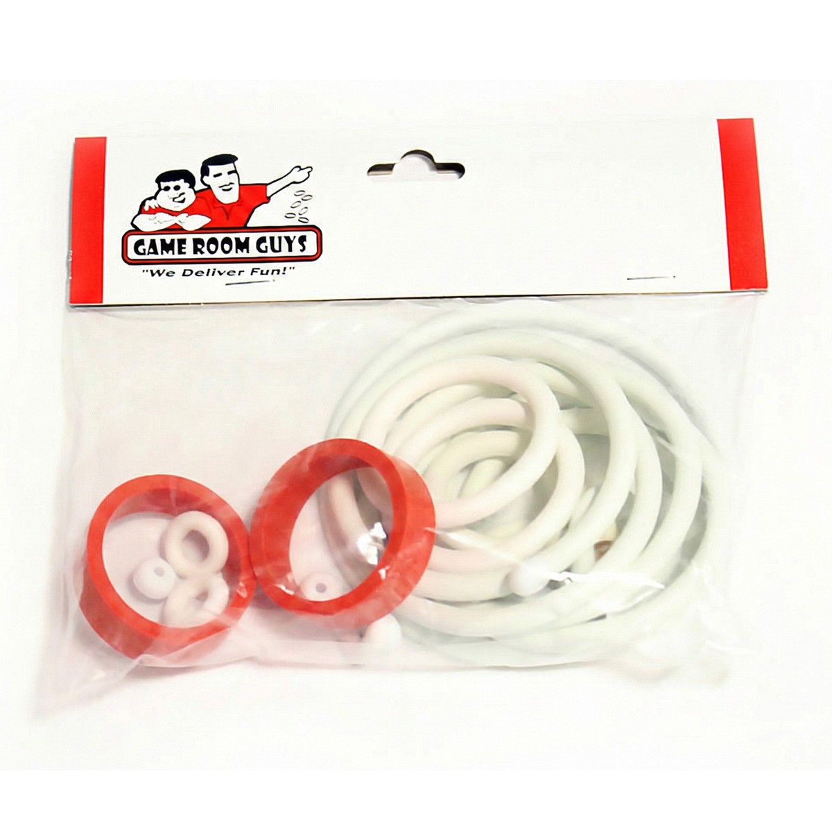 Bally Xenon Pinball Machine Replacement Repair Rubber Ring Kit White