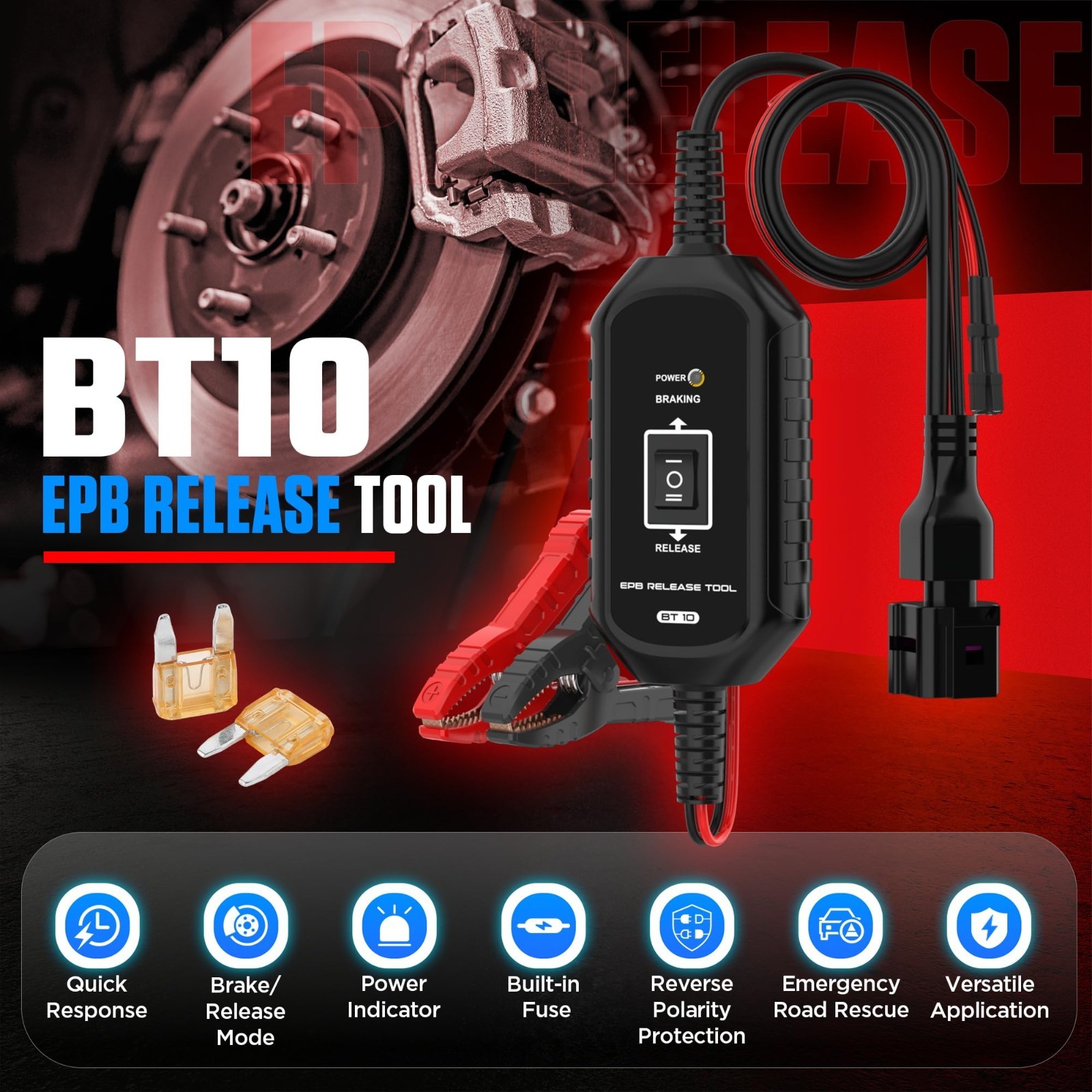 Emergency Electronic Parking Brake Release Tool - Smart EPB Reset & Service Tool