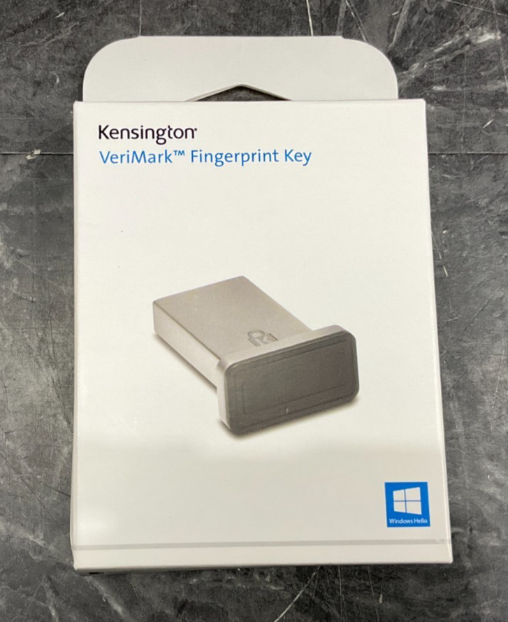 Kensington VeriMark Fingerprint Key K64704WW ✅❤️️✅❤️️✅ NEW OPEN BOX! ✅❤️️✅❤️️✅
